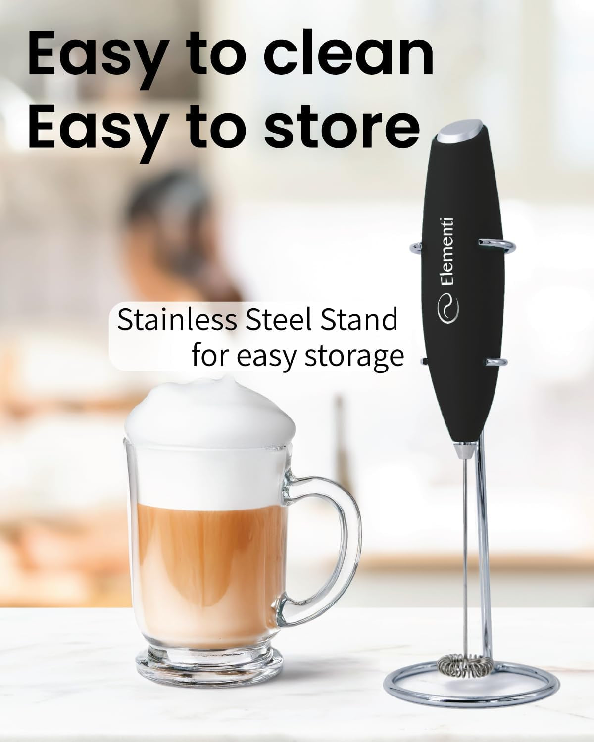 Handheld electric milk frother - homecomforts1