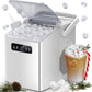 Countertop Ice Maker with Self-Cleaning, Portable Design & Ice Scoop