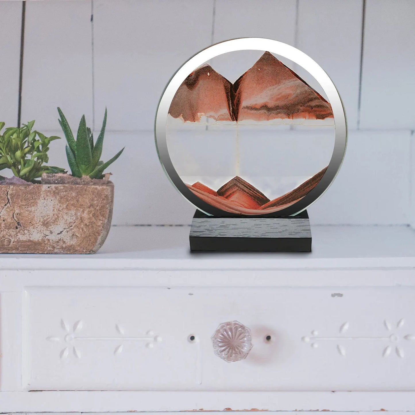 3D Interactive Moving Sand Art Ornament - homecomforts1