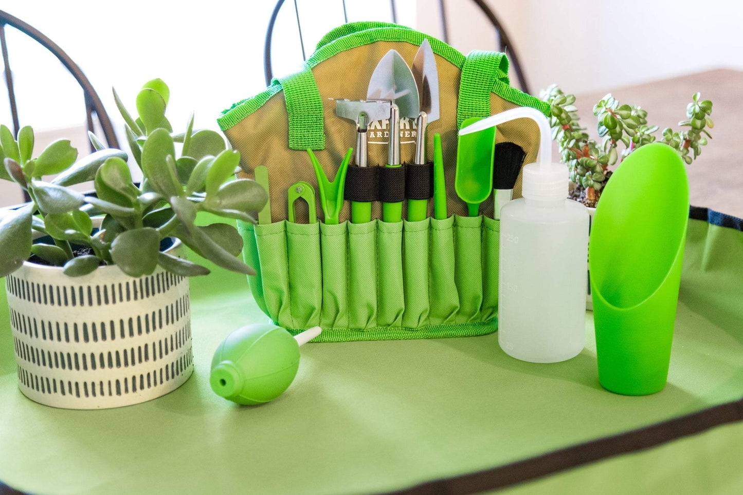 Gardening Set | 14 - Piece Stainless Steel Tool Set for Indoor Plants! - homecomforts