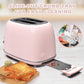 Retro Stainless Steel Toaster - homecomforts1