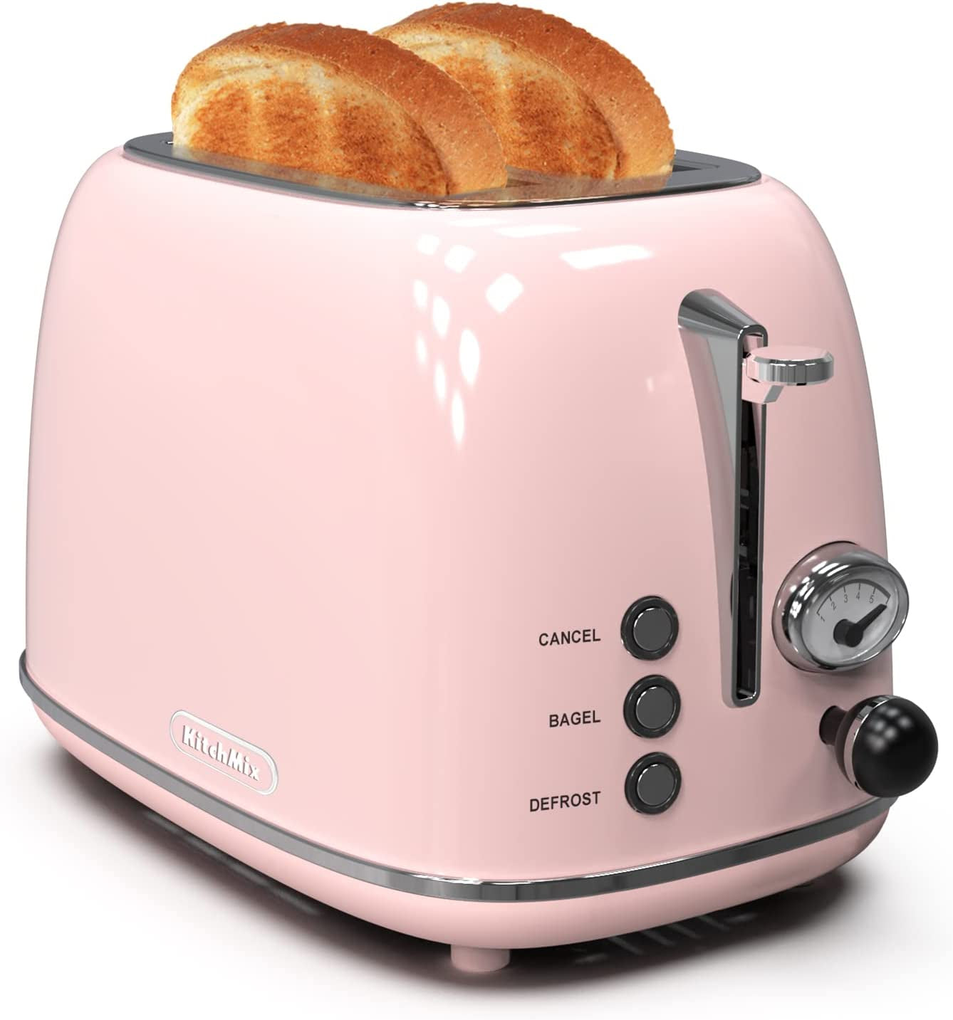 Retro Stainless Steel Toaster - homecomforts1