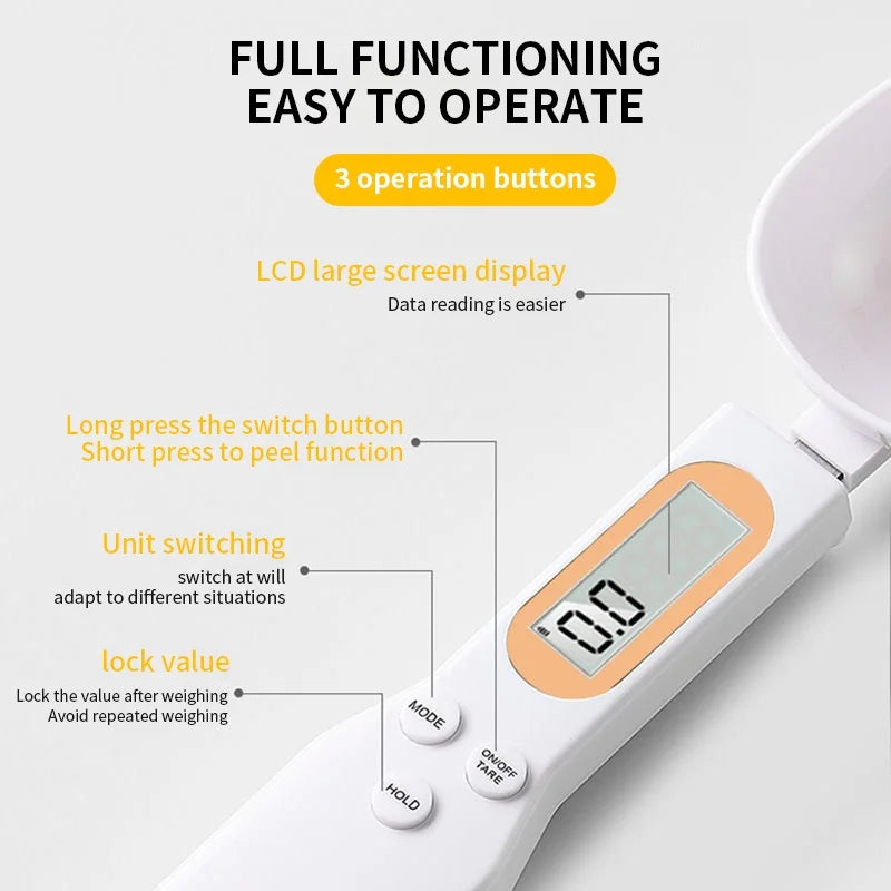 Electronic Kitchen Scale Spoon - homecomforts1