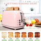 Retro Stainless Steel Toaster - homecomforts1
