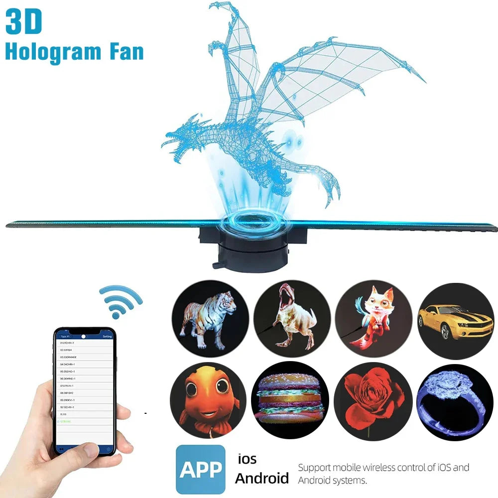 3D Hologram Fan! - homecomforts1