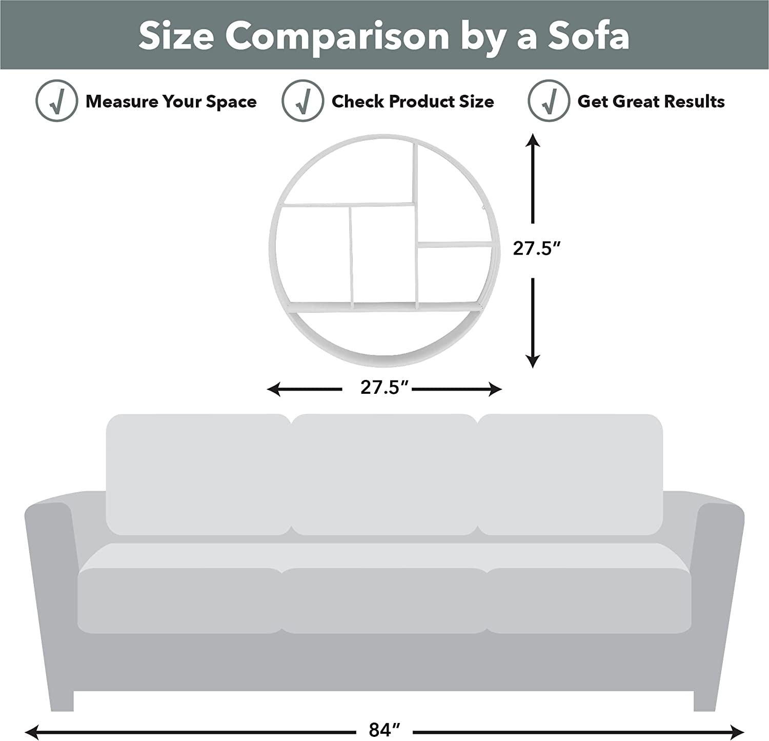 Gold Brooklyn Wall Shelf - homecomforts1