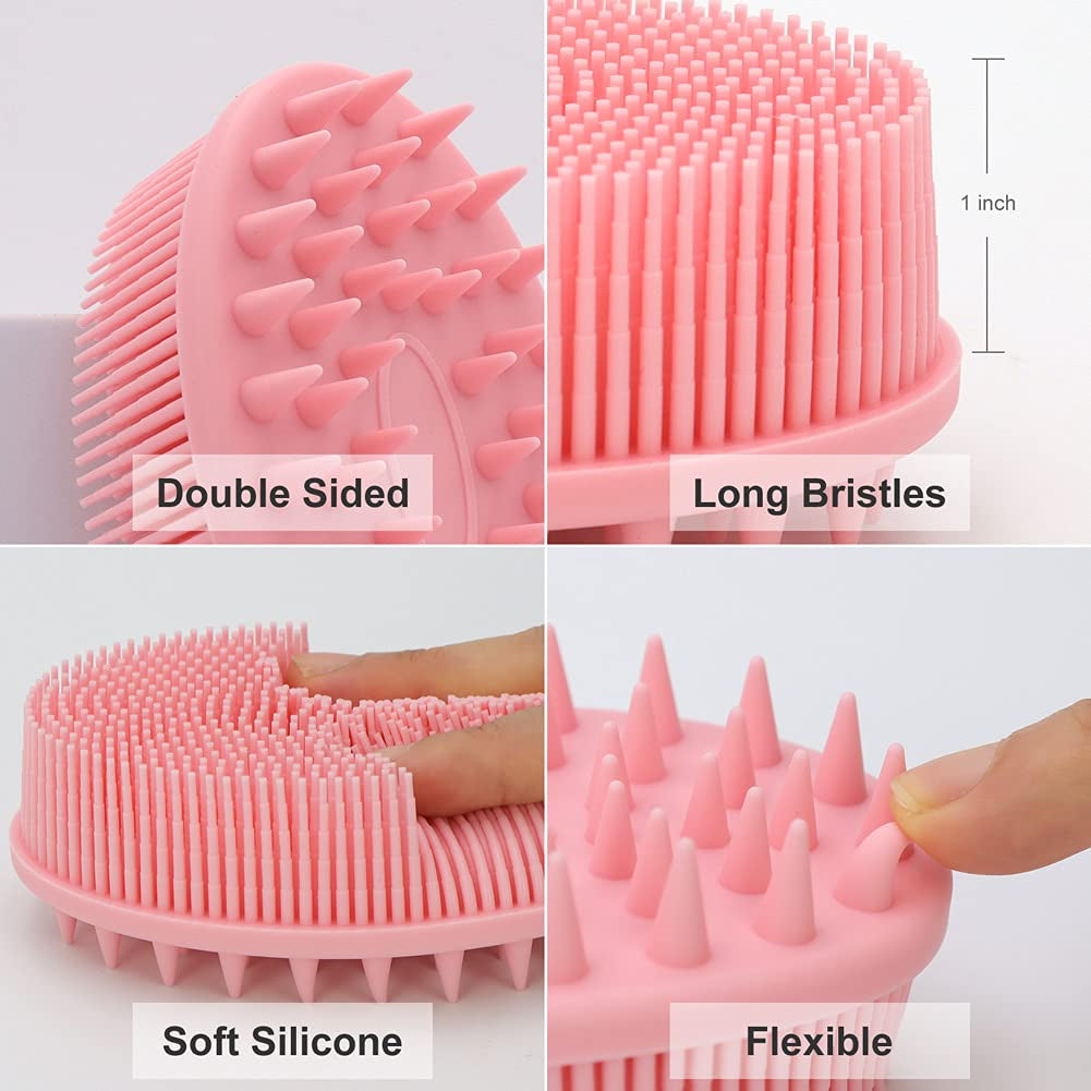 2 in 1 Bath and Shampoo Body Brush - homecomforts1