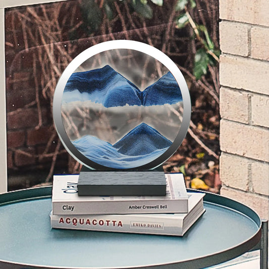 3D Interactive Moving Sand Art Ornament - homecomforts1