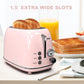 Retro Stainless Steel Toaster - homecomforts1