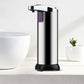 Automatic Liquid Soap Dispenser Touchless Battery Operated Stainless Steel Silver - homecomforts1