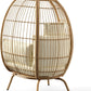 Wicker Egg Chair with Steel Frame (440Lb Capacity) - homecomforts1