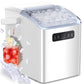 Countertop Ice Maker with Self-Cleaning, Portable Design & Ice Scoop