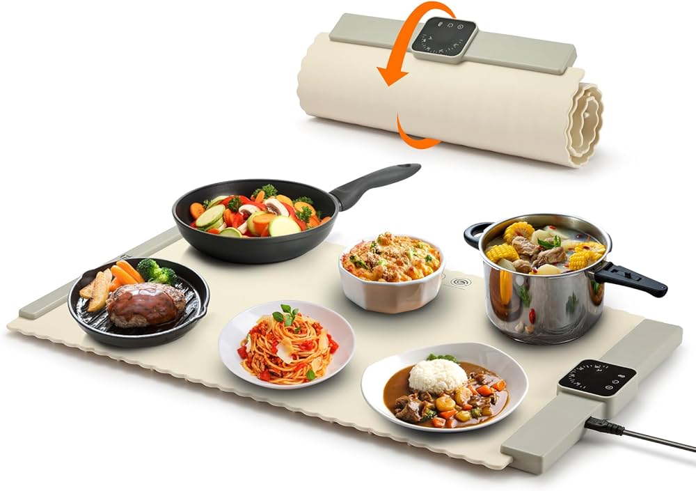 Foldable Smart Food Heating Mat