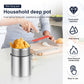 Stainless Steel Deep Fryer Pot Designed To Save Oil WITH Free Added Accessories! - homecomforts1