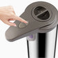 Automatic Liquid Soap Dispenser Touchless Battery Operated Stainless Steel Silver - homecomforts1