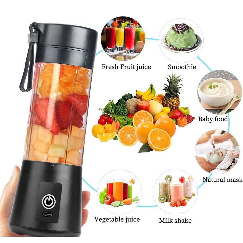 Portable Blender – Compact, Battery-Powered & Safe for Travel and More - homecomforts1