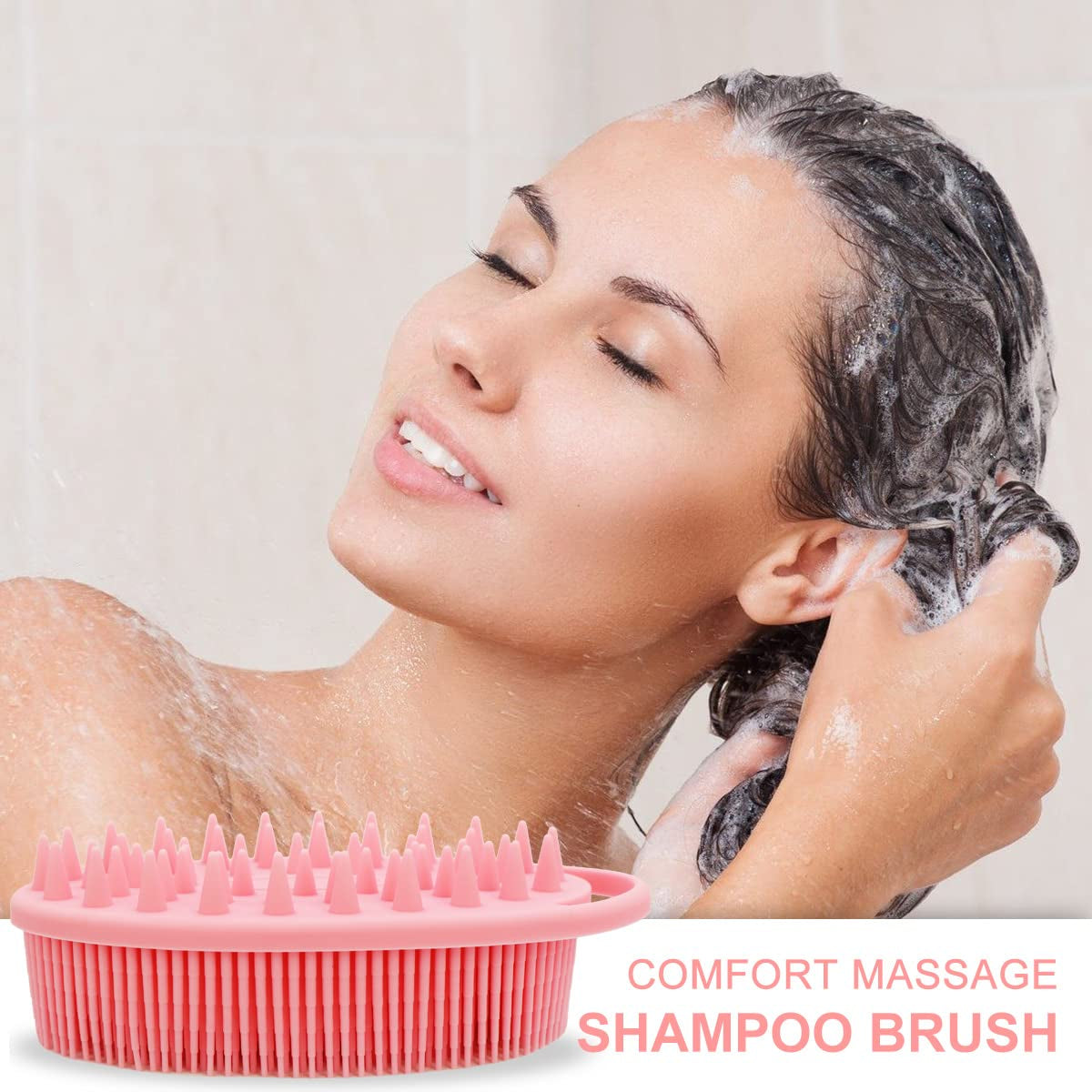 2 in 1 Bath and Shampoo Body Brush - homecomforts1
