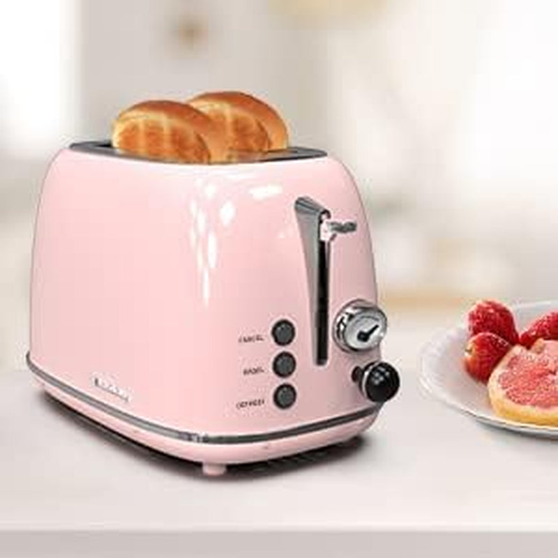 Retro Stainless Steel Toaster - homecomforts1