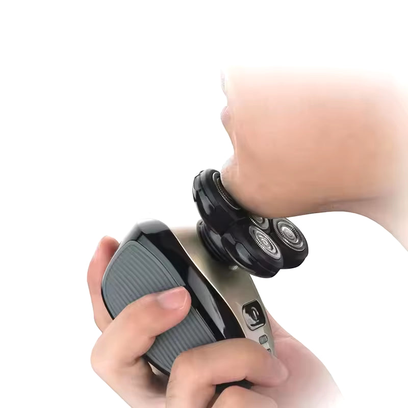 New 2024 Model Waterproof Rotary rechargeable Razor - homecomforts1