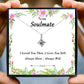 Soulmate Necklace Gift - homecomforts