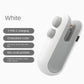 White mini heat sealer for food bags with embedded cutter and Type-C charging portable design